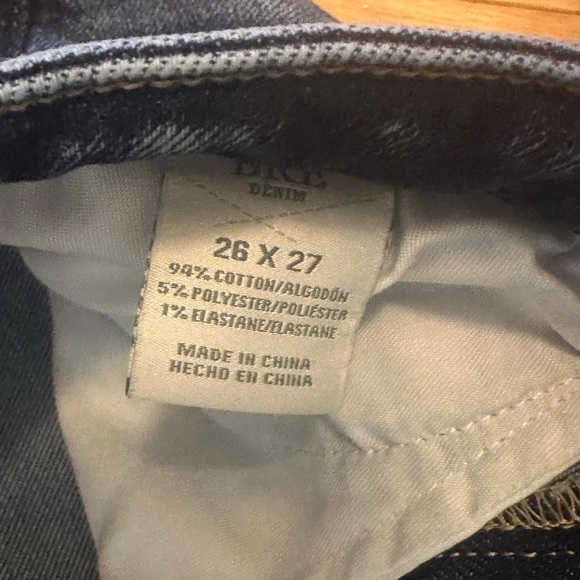 BKE Dark Blue Distressed Skinny Jeans - Picture 3 of 4